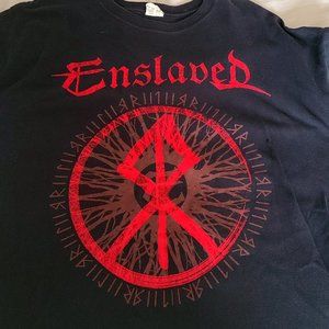 Enslaved - RIITIIR T shirt with Back Print
